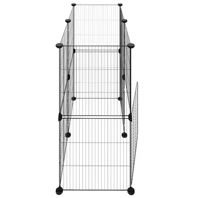 vidaXL cage pour animaux de compagnie Acier