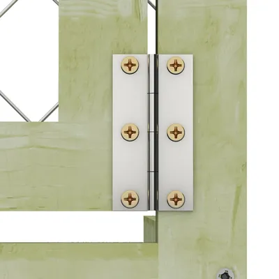 vidaXL poulailler Bois de pin