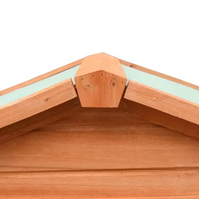 vidaXL clapier pour lapins Bois de pin