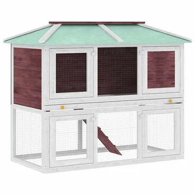 vidaXL cage pour animaux Bois