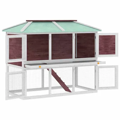 vidaXL cage pour animaux Bois