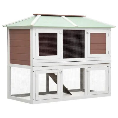 vidaXL cage pour animaux Bois