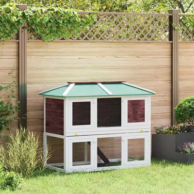 vidaXL cage pour animaux Bois
