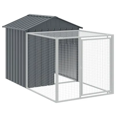 vidaXL cage à poules Acier