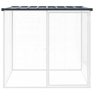 vidaXL cage à poules Acier