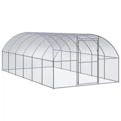vidaXL poulailler Acier vidaXL poulailler Acier