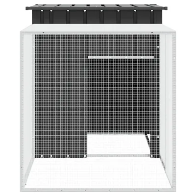 vidaXL cage pour lapins Acier