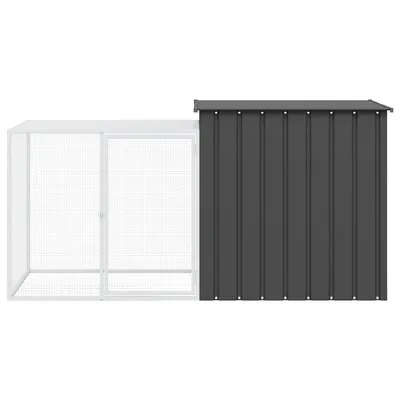 vidaXL cage pour lapins Acier