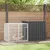 vidaXL cage pour lapins Acier