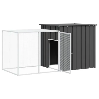 vidaXL cage pour lapins Acier
