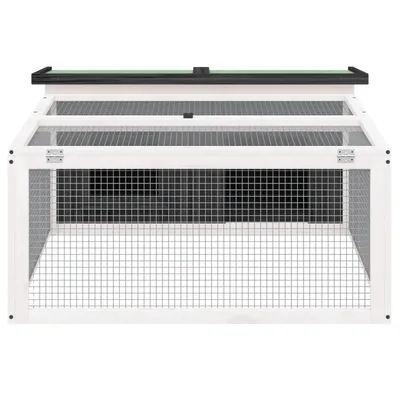 vidaXL clapier Bois de pin