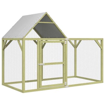 vidaXL poulailler Bois de pin massif