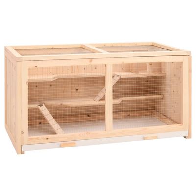 vidaXL cage à hamster Bois