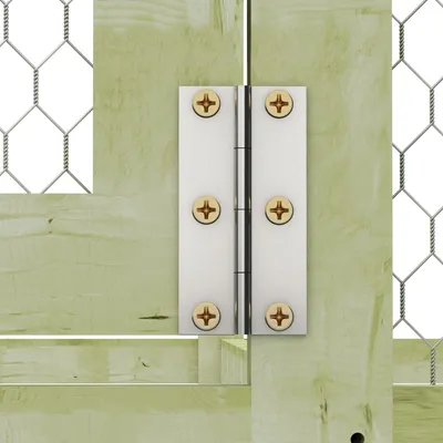 vidaXL poulailler Pinède imprégnée