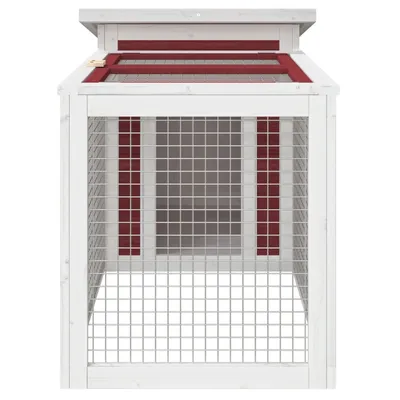 vidaXL clapier Bois de pin