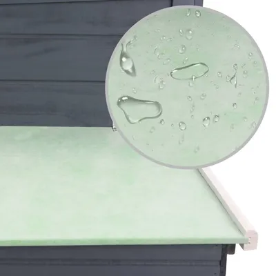 vidaXL poulailler Bois