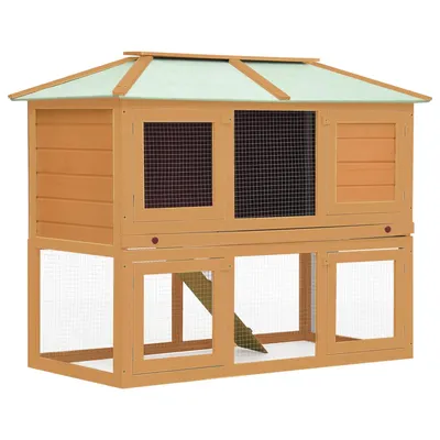 vidaXL cage pour animaux Bois