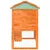 vidaXL cage pour animaux Bois