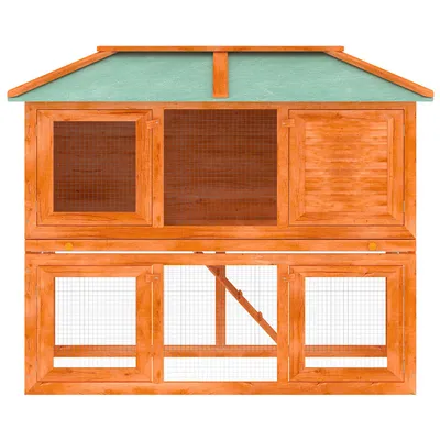 vidaXL cage pour animaux Bois