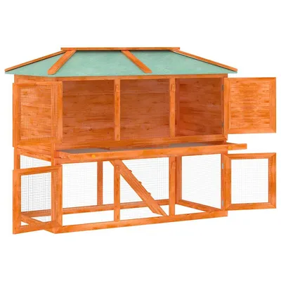 vidaXL cage pour animaux Bois