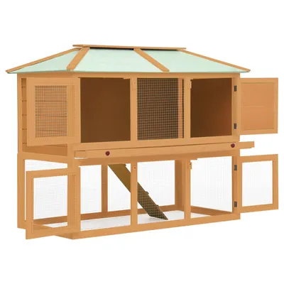 vidaXL cage pour animaux Bois