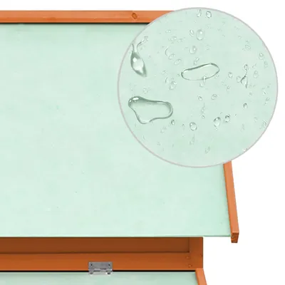 vidaXL poulailler Bois