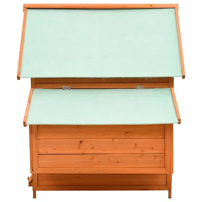 vidaXL poulailler Bois