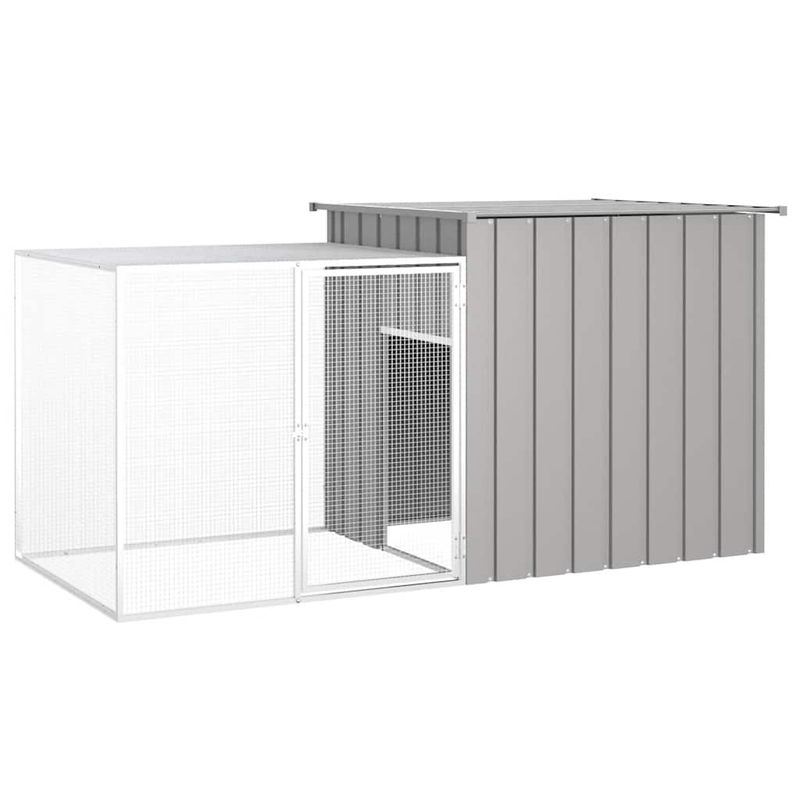 vidaXL cage à poules Acier