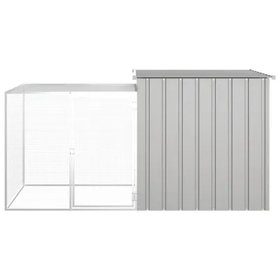 vidaXL cage à poules Acier