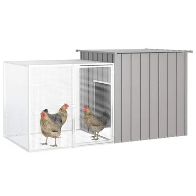 vidaXL cage à poules Acier vidaXL cage à poules Acier