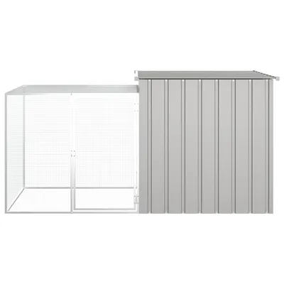 vidaXL cage à poules Acier