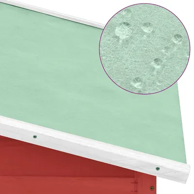 vidaXL poulailler Bois