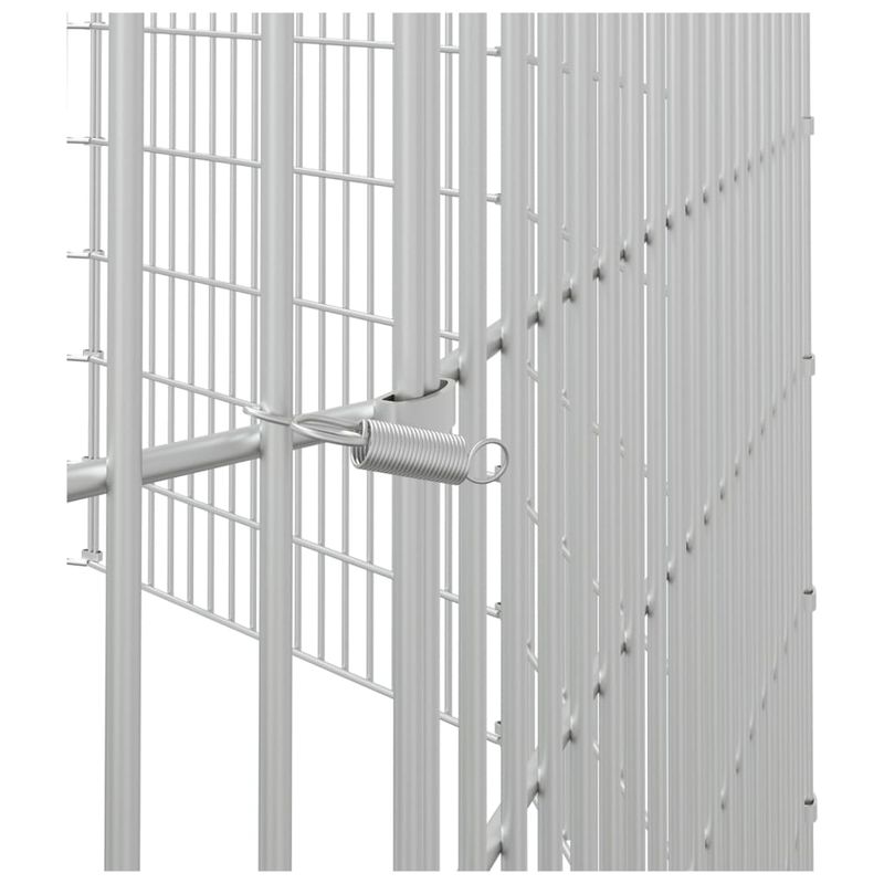 vidaXL enclos pour animaux Fer