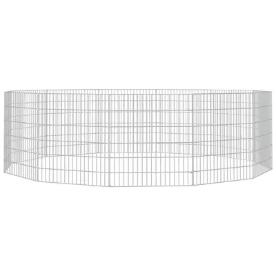 vidaXL enclos pour animaux Fer