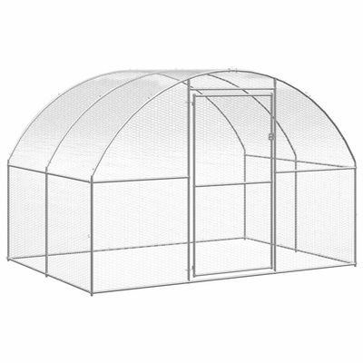 vidaXL poulailler Acier