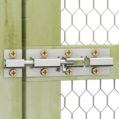 vidaXL poulailler Pinède imprégnée