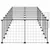 vidaXL cage pour animaux de compagnie Acier vidaXL cage pour animaux de compagnie Acier
