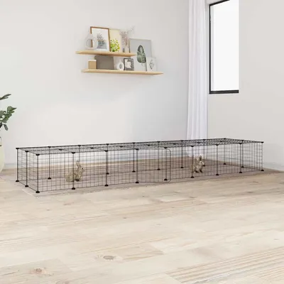 vidaXL cage pour animaux de compagnie Acier