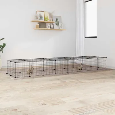 vidaXL cage pour animaux de compagnie Acier