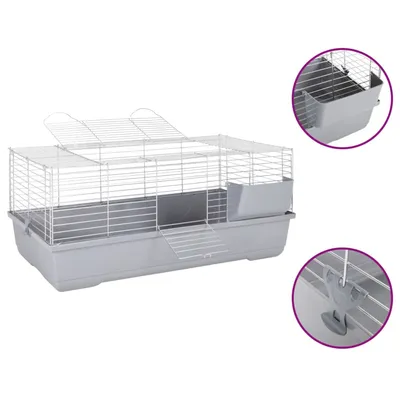 vidaXL cage pour petits animaux Polypropylène