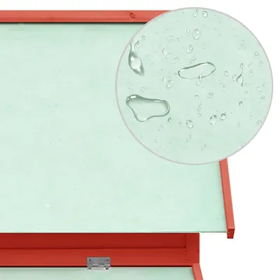 vidaXL poulailler Bois