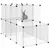 vidaXL cage pour animaux Polypropylène