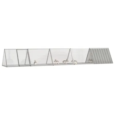 vidaXL cage pour lapins Acier vidaXL cage pour lapins Acier