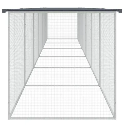 vidaXL cage à poules Acier