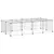 vidaXL cage pour animaux de compagnie Acier vidaXL cage pour animaux de compagnie Acier