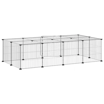 vidaXL cage pour animaux de compagnie Acier vidaXL cage pour animaux de compagnie Acier