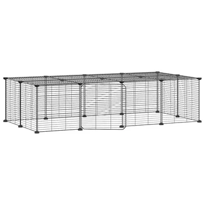 vidaXL cage pour animaux de compagnie Acier