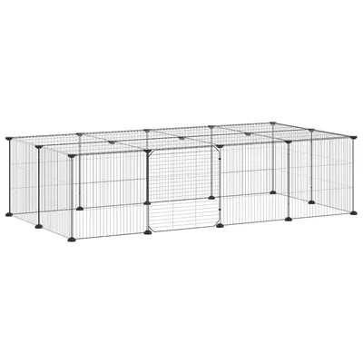 vidaXL cage pour animaux de compagnie Acier