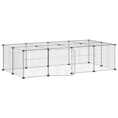 vidaXL cage pour animaux de compagnie Acier