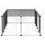 vidaXL cage pour animaux de compagnie Acier vidaXL cage pour animaux de compagnie Acier